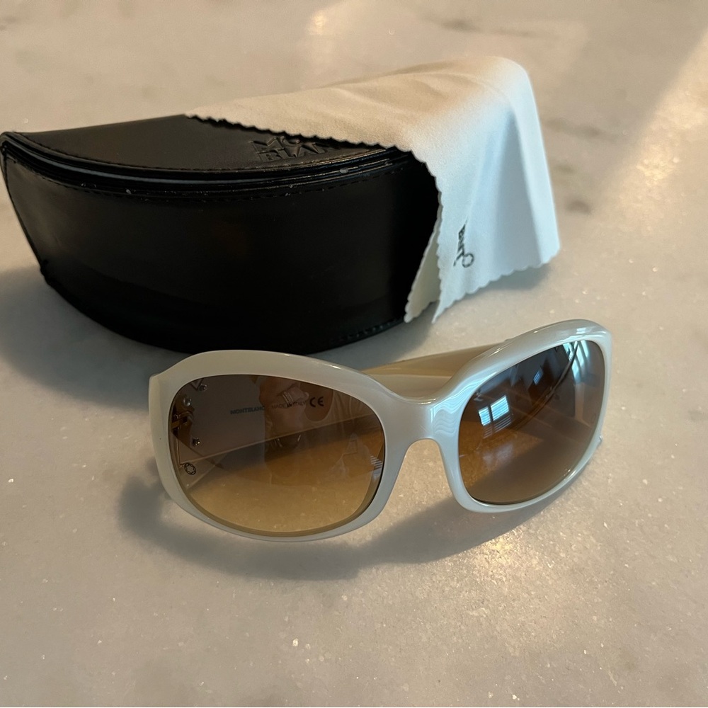 Montblanc Sunglasses with Case and Cloth